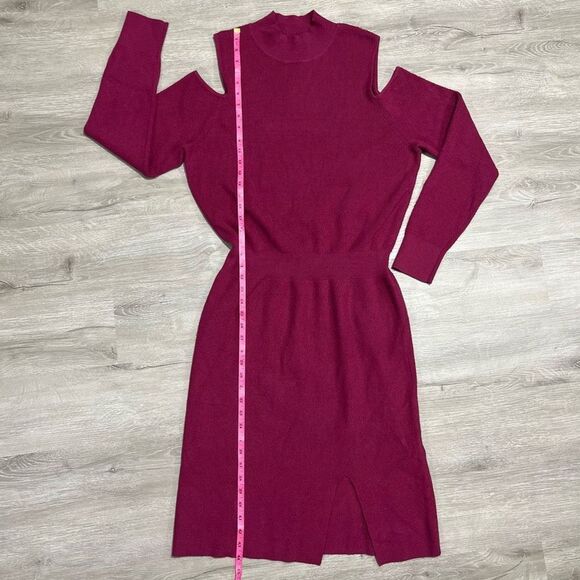 Chelsea28 Cold Shoulder Sweater Dress Women’s Size Large - Picture 16 of 16